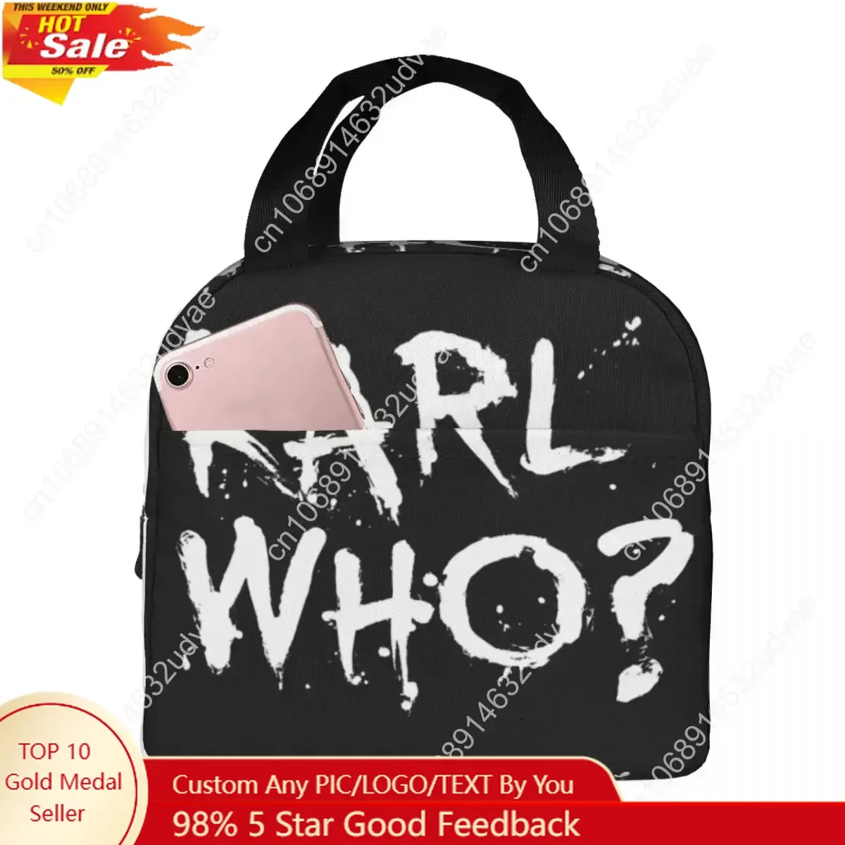 Women'S Karl Bags - Lunchtas voor dames, kinderen, Karl Who,
