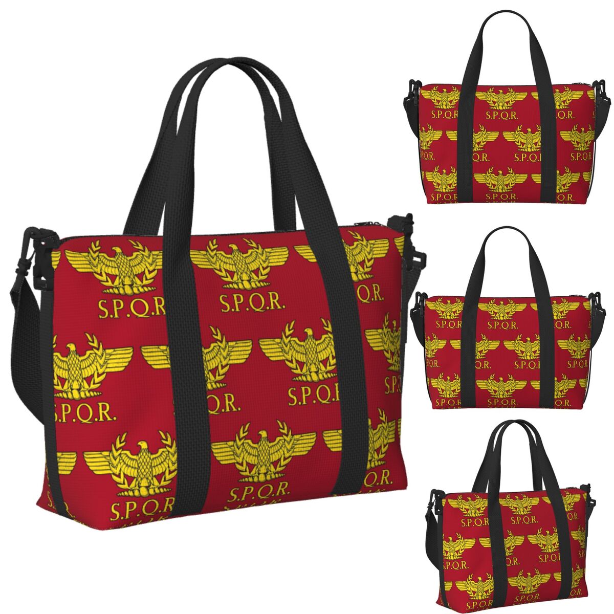 Women Bags Rome - Aangepaste Rome SPQR Romeinse strandreistas Grote