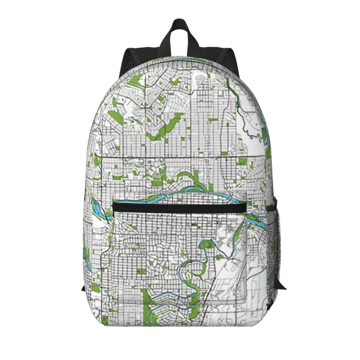Women Bags Canada - Calgary Canada - Artistieke kaart Studentenrugzak