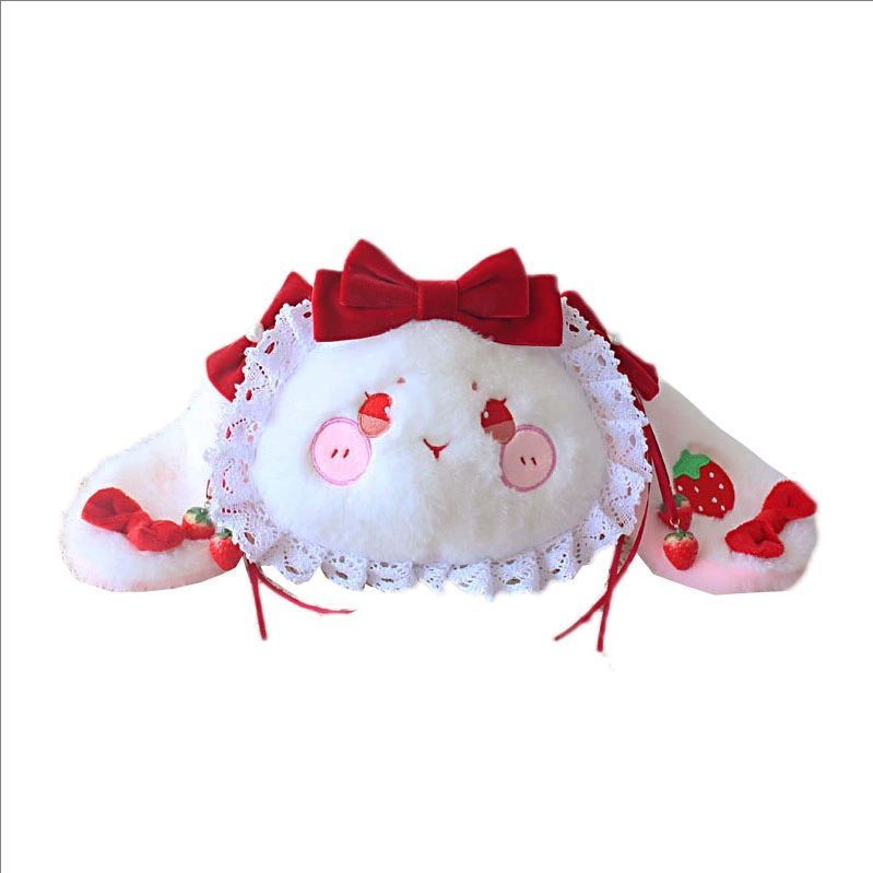 Women'S Bags Cross Body - Lolita zachte meisjes-aardbei konijn parelketting met