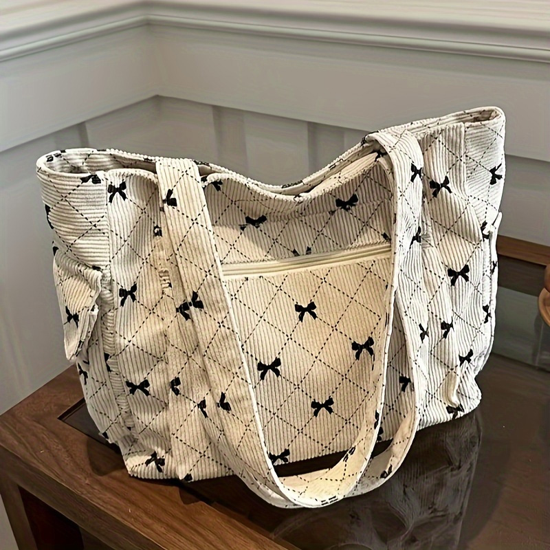 Women Bags Aldo - Corduroy casual draagtassen met grote capaciteit