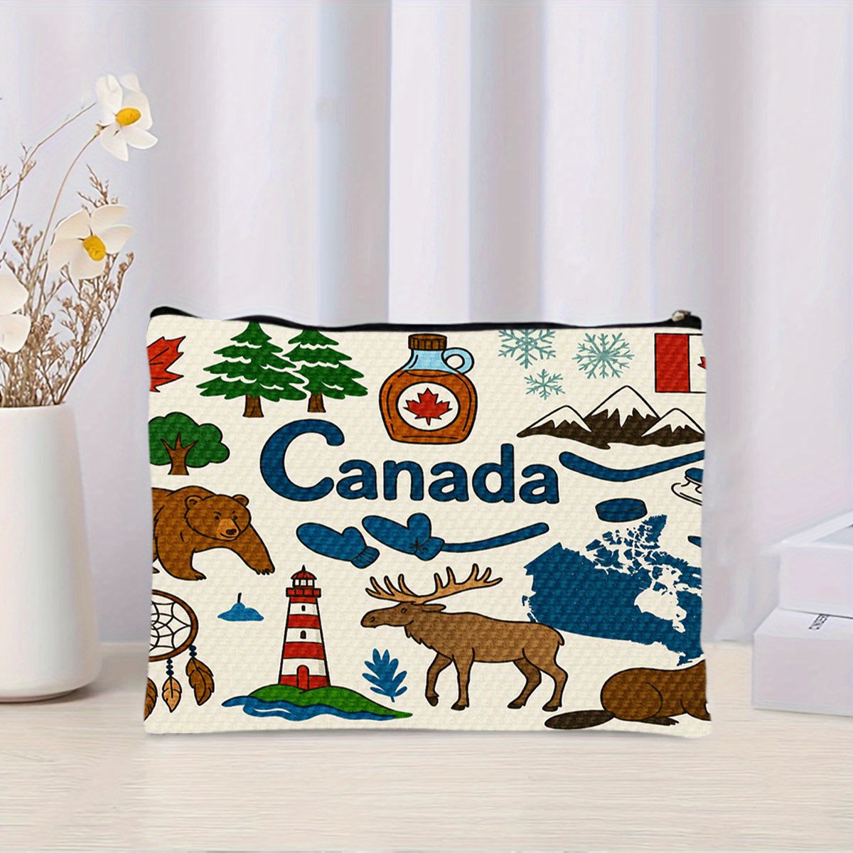 Women Bags Canada - Een make-uptasje met Canada-thema - schattig