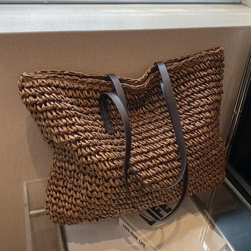 Women Bags Designer Sale - PU luxe design schoudertas weven naaien
