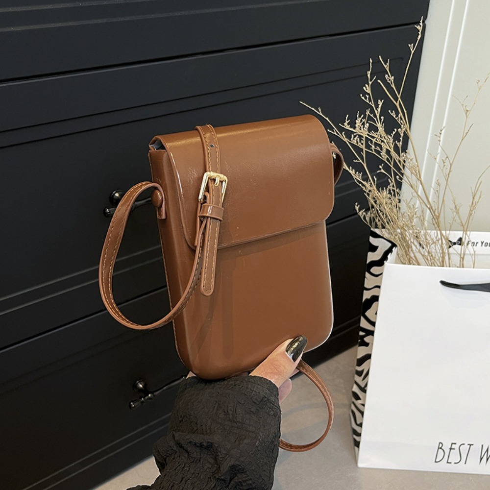 Phone Bag Crossbody - PU lederen flap crossbody tassen telefoon