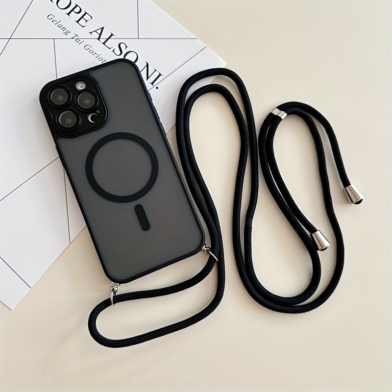 Phone Bag Crossbody - Magnetische telefoonhoes met verstelbare schouderband, geschikt
