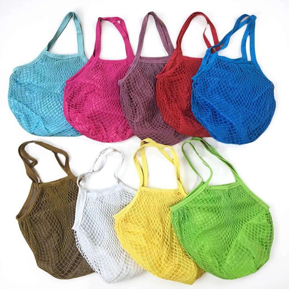 Duurzame katoenen boodschappen - Crochet Market Bag recensie en prijs