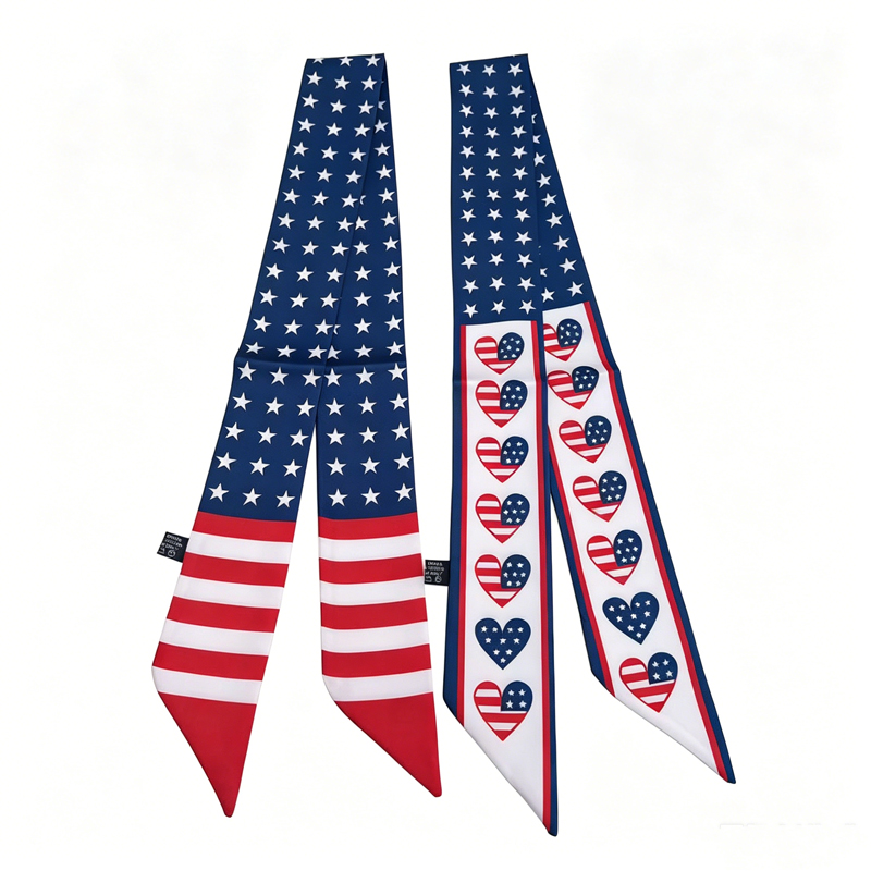 USA vlagprint satijnen skinny  - Women Bags Usa recensie en prijs