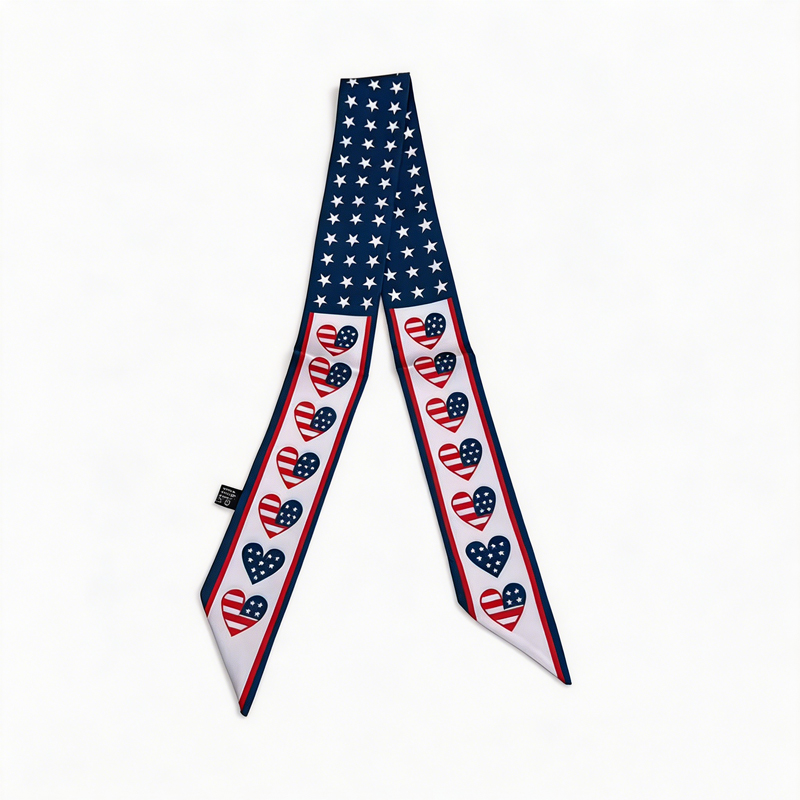USA vlagprint satijnen skinny  - Women Bags Usa recensie en prijs