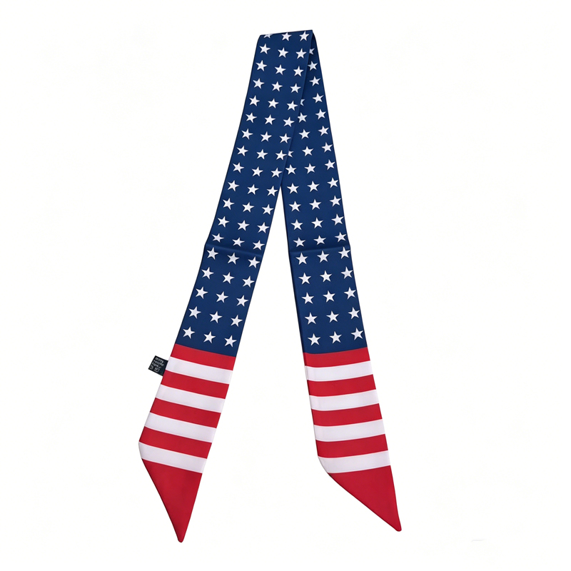 USA vlagprint satijnen skinny  - Women Bags Usa recensie en prijs