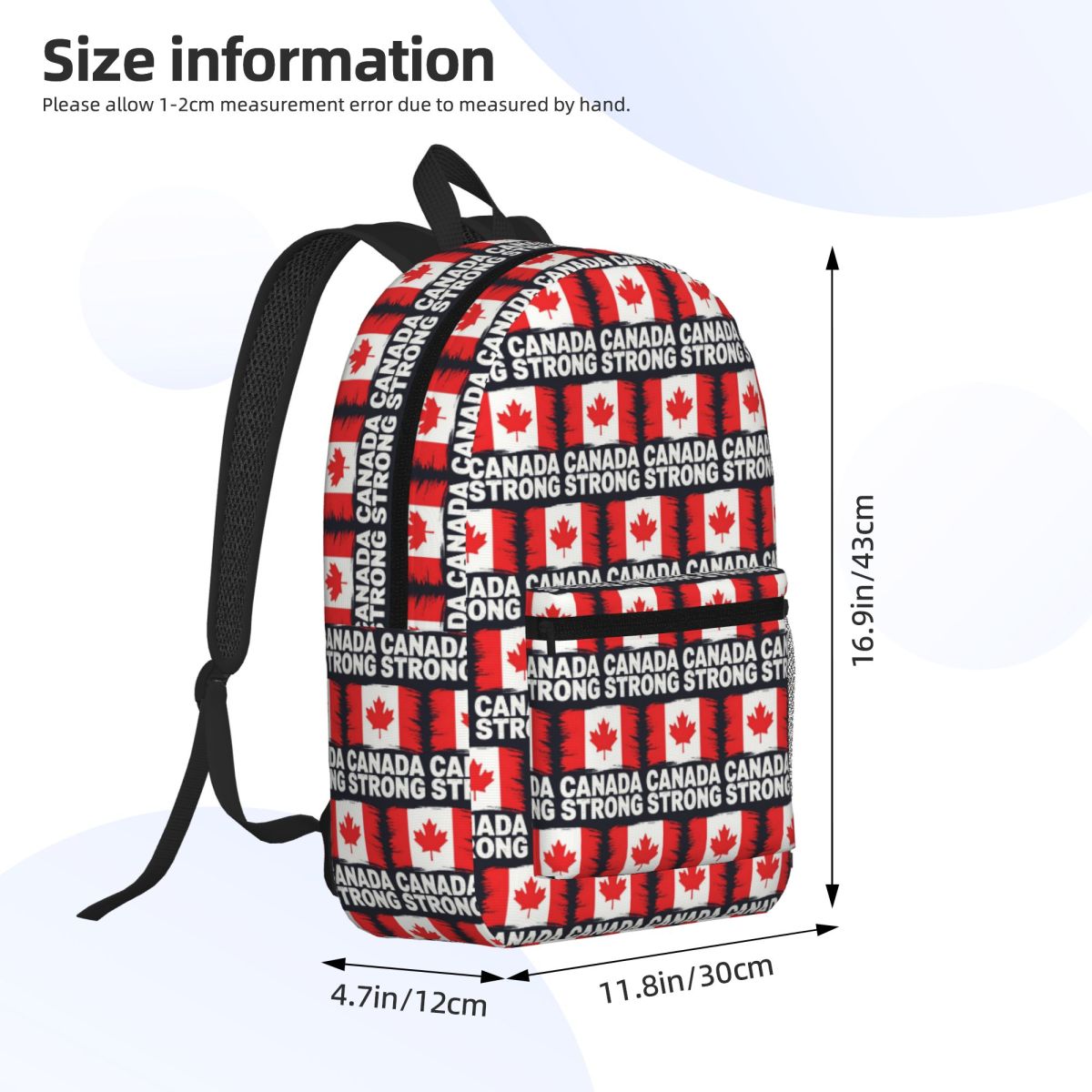 Canada Strong Student Backpack - Women Bags Canada recensie en prijs