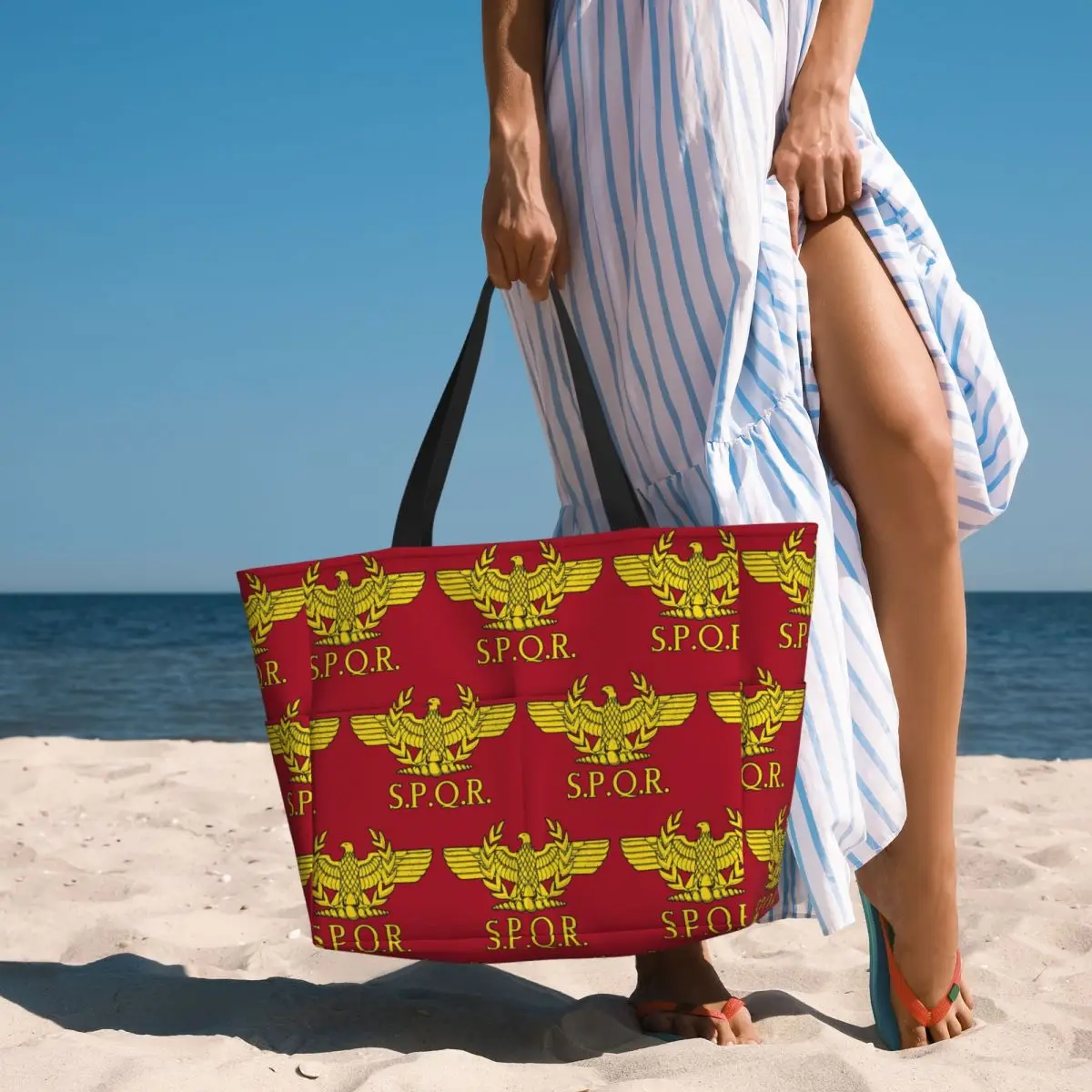 Rome SPQR Roman Beach Tote Bag - Women Bags Rome recensie en prijs