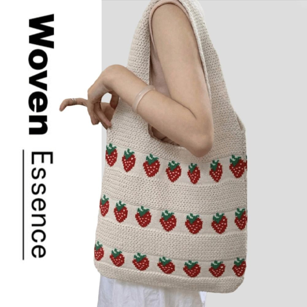 Gebreide ontwerp dameshandtas  - Crochet Market Bag recensie en prijs