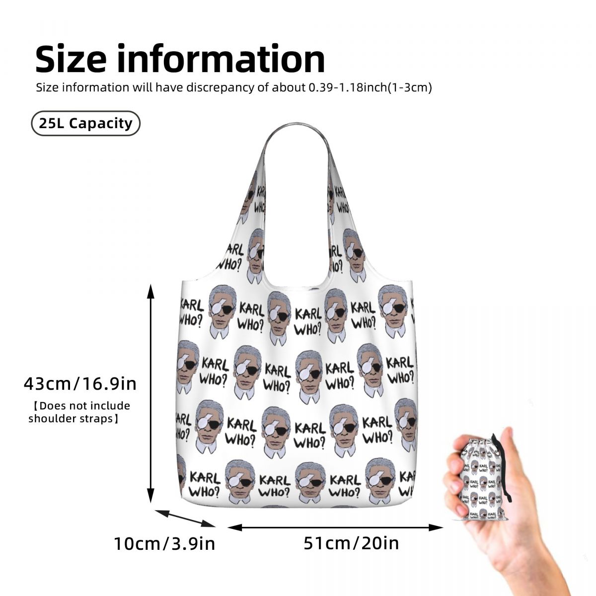Karl Who Shopping Tote Bag Can - Women'S Karl Bags recensie en prijs
