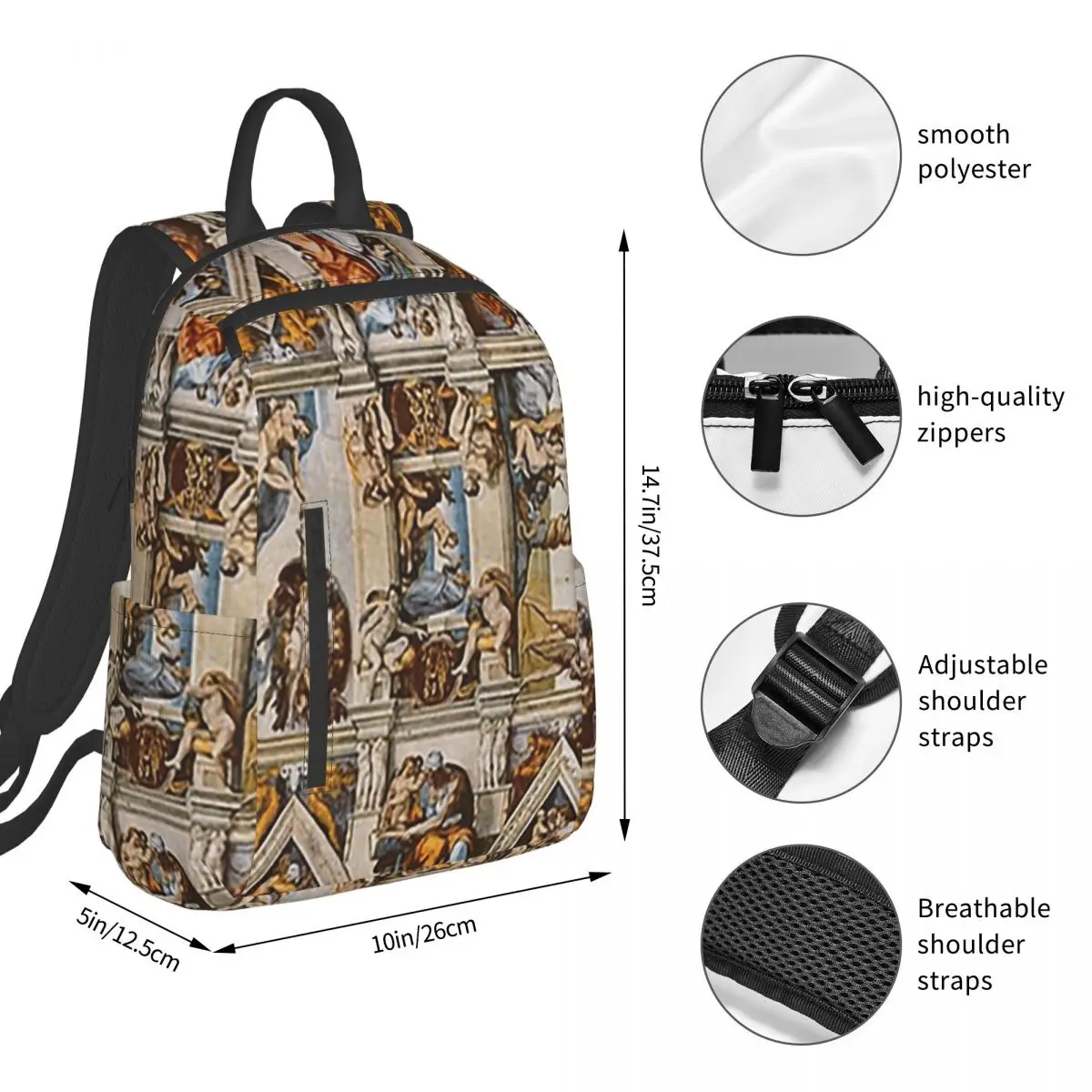 Plafond van de Sixtijnse kapel - Women Bags Rome recensie en prijs