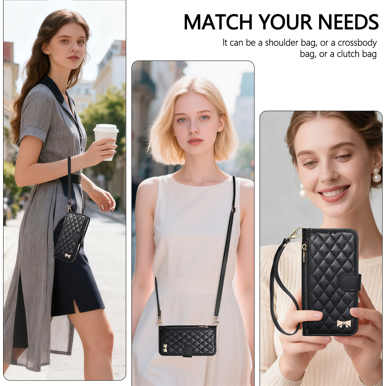 PU Leder Rits Crossbody Polsba - Phone Bag Crossbody recensie en prijs