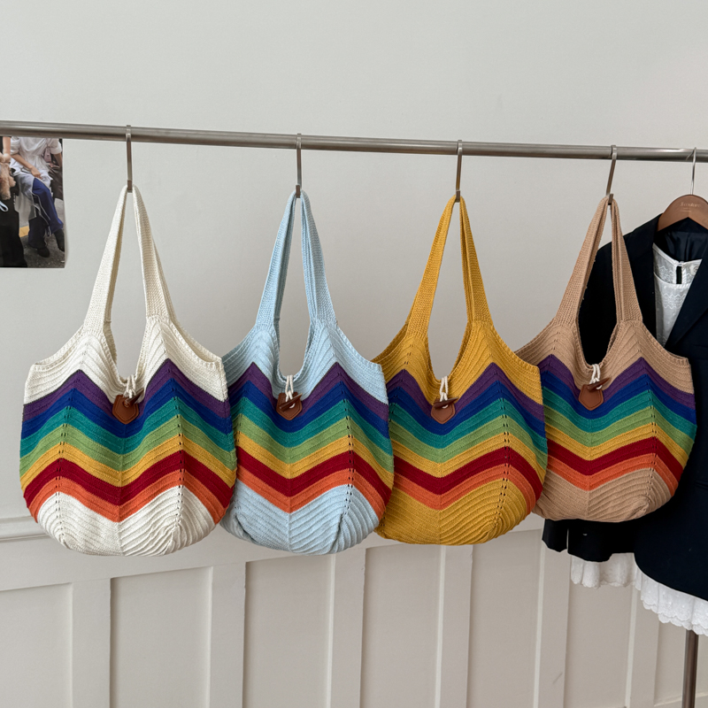 2026 Zomer Reismarkt regenboog - Crochet Market Bag recensie en prijs