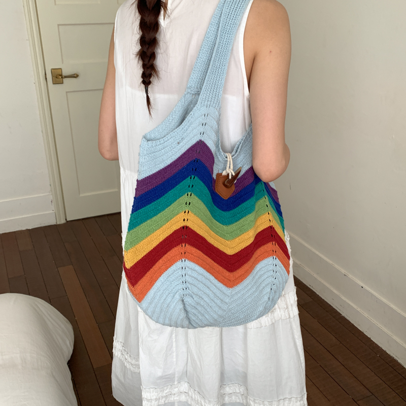 2026 Zomer Reismarkt regenboog - Crochet Market Bag recensie en prijs