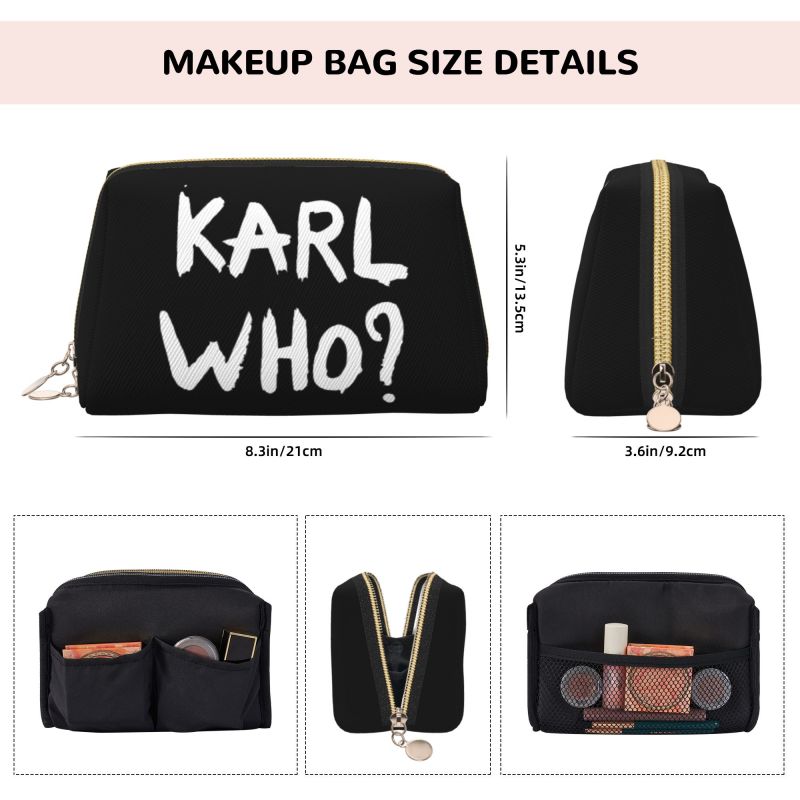 Karl Who lederen make-uptas me - Women'S Karl Bags recensie en prijs