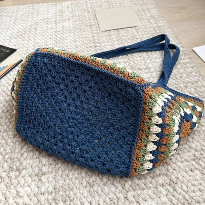 Zomer handgeweven tas kleur ma - Crochet Market Bag recensie en prijs