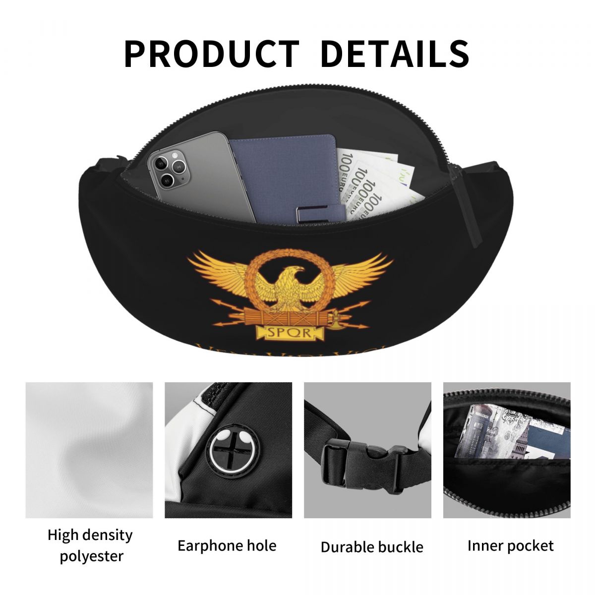 Rome SPQR Roman Fanny Pack Her - Women Bags Rome recensie en prijs
