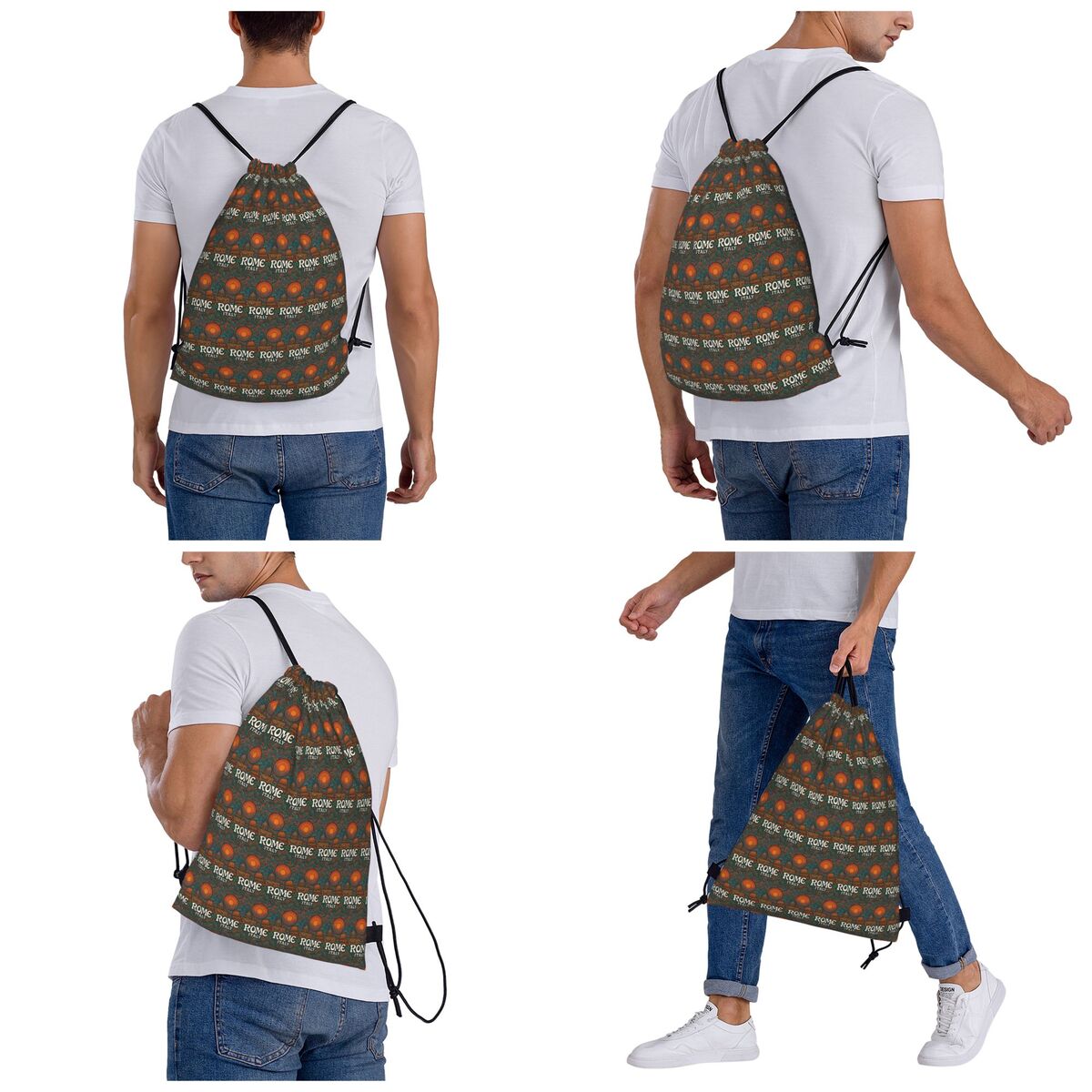 Rome Italië Trippy Art-rugzakk - Women Bags Rome recensie en prijs