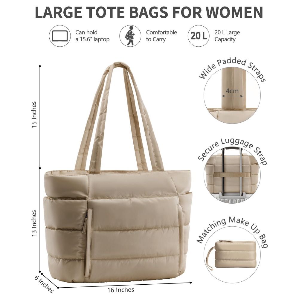 Ruime Puffer Tote Bag voor dam - Women Bags Aldo recensie en prijs