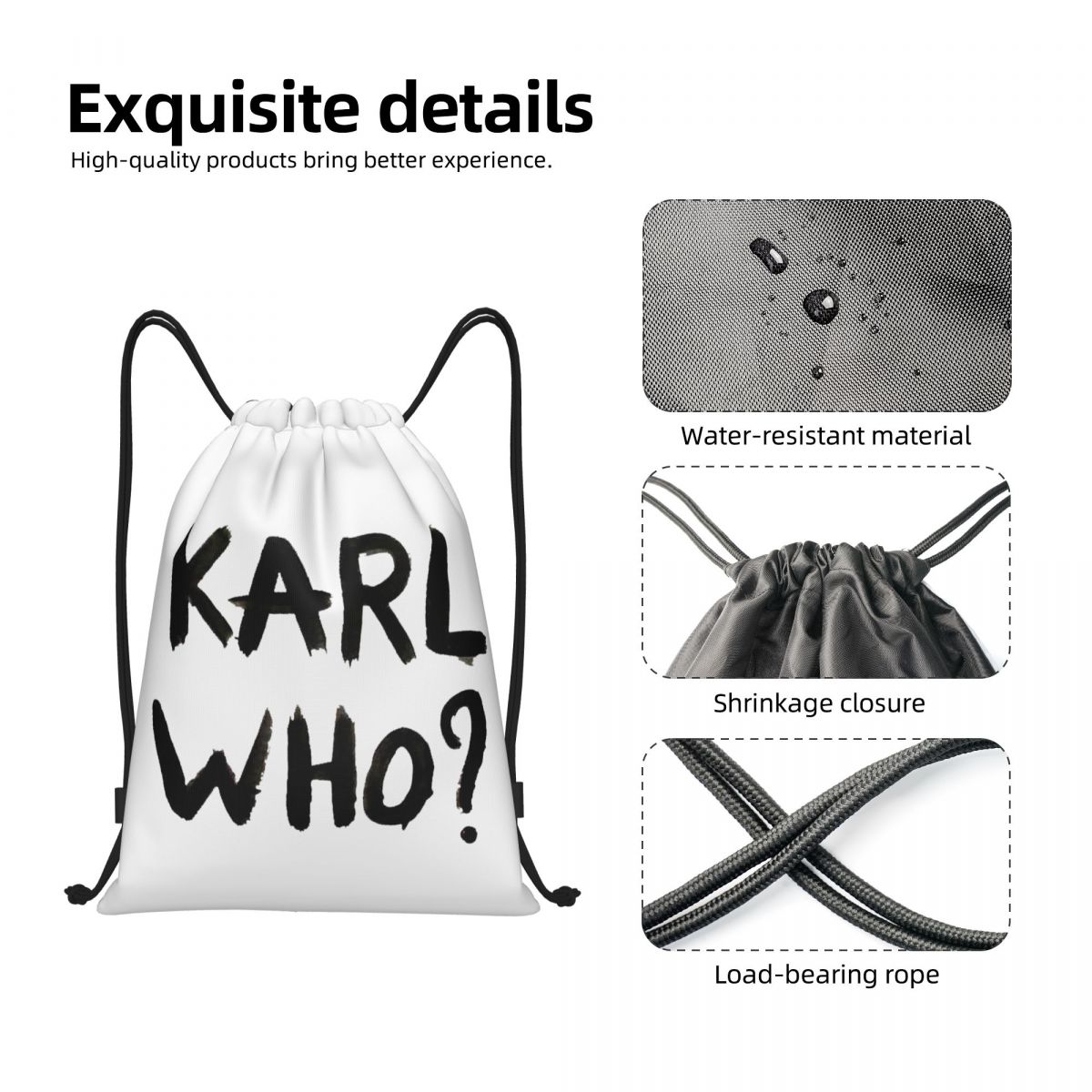 Custom Karl Who Trekkoord Tass - Women'S Karl Bags recensie en prijs