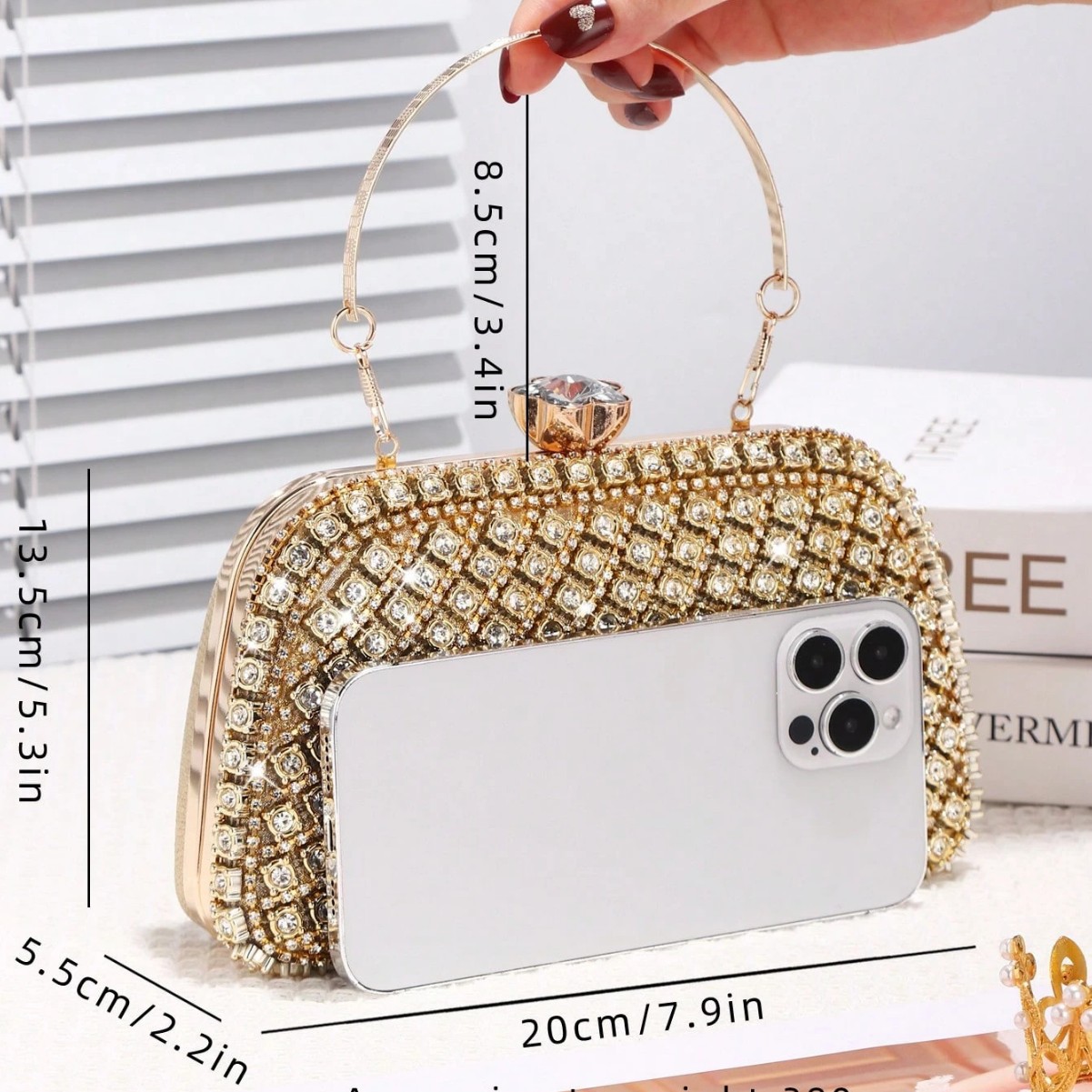 Luxe diamanten glitter avondta - Women Bags Aldo recensie en prijs