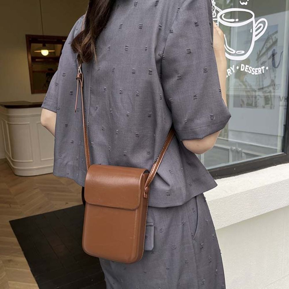 PU lederen crossbodytassen met - Phone Bag Crossbody recensie en prijs