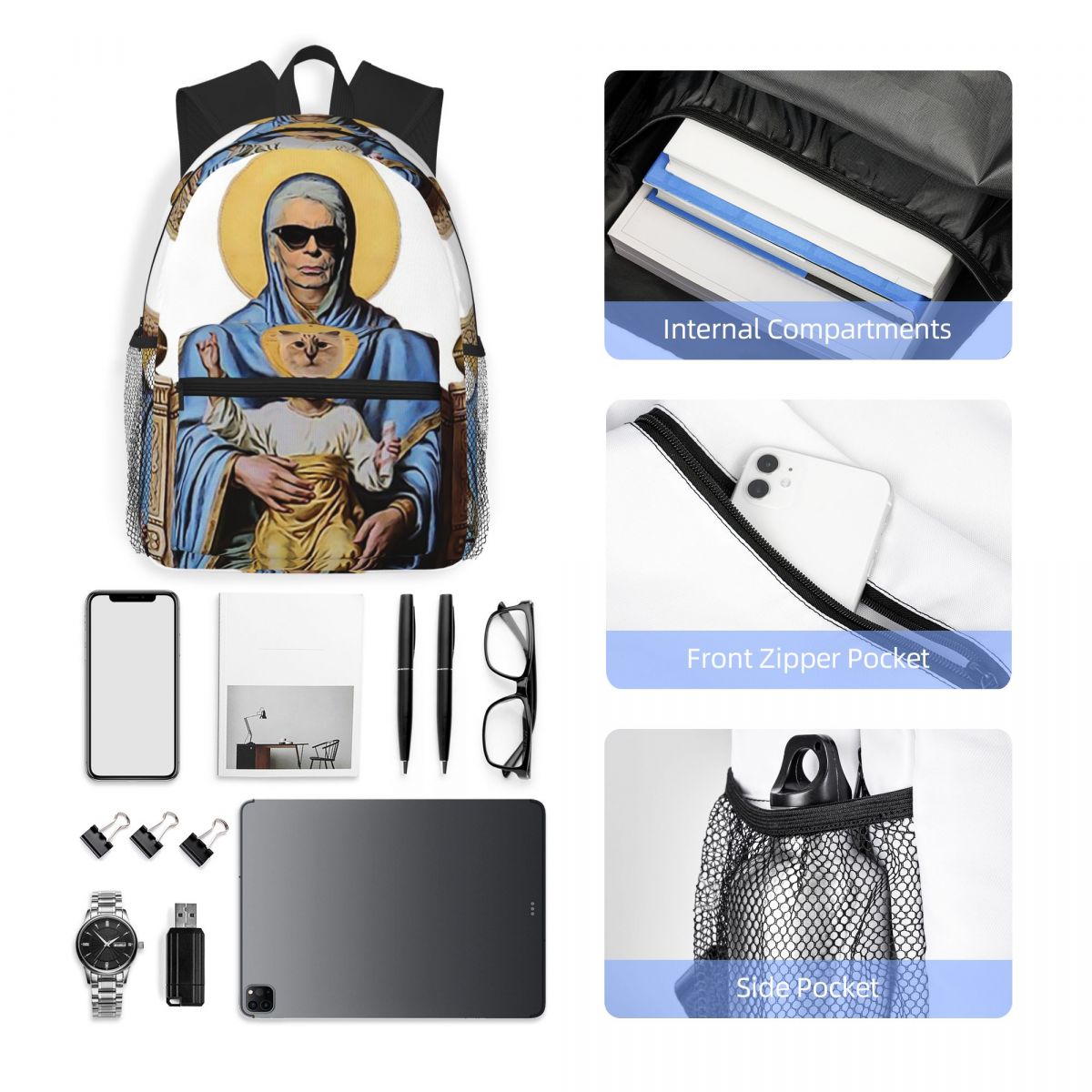 Karl Who Fashion Print Spectac - Women'S Karl Bags recensie en prijs