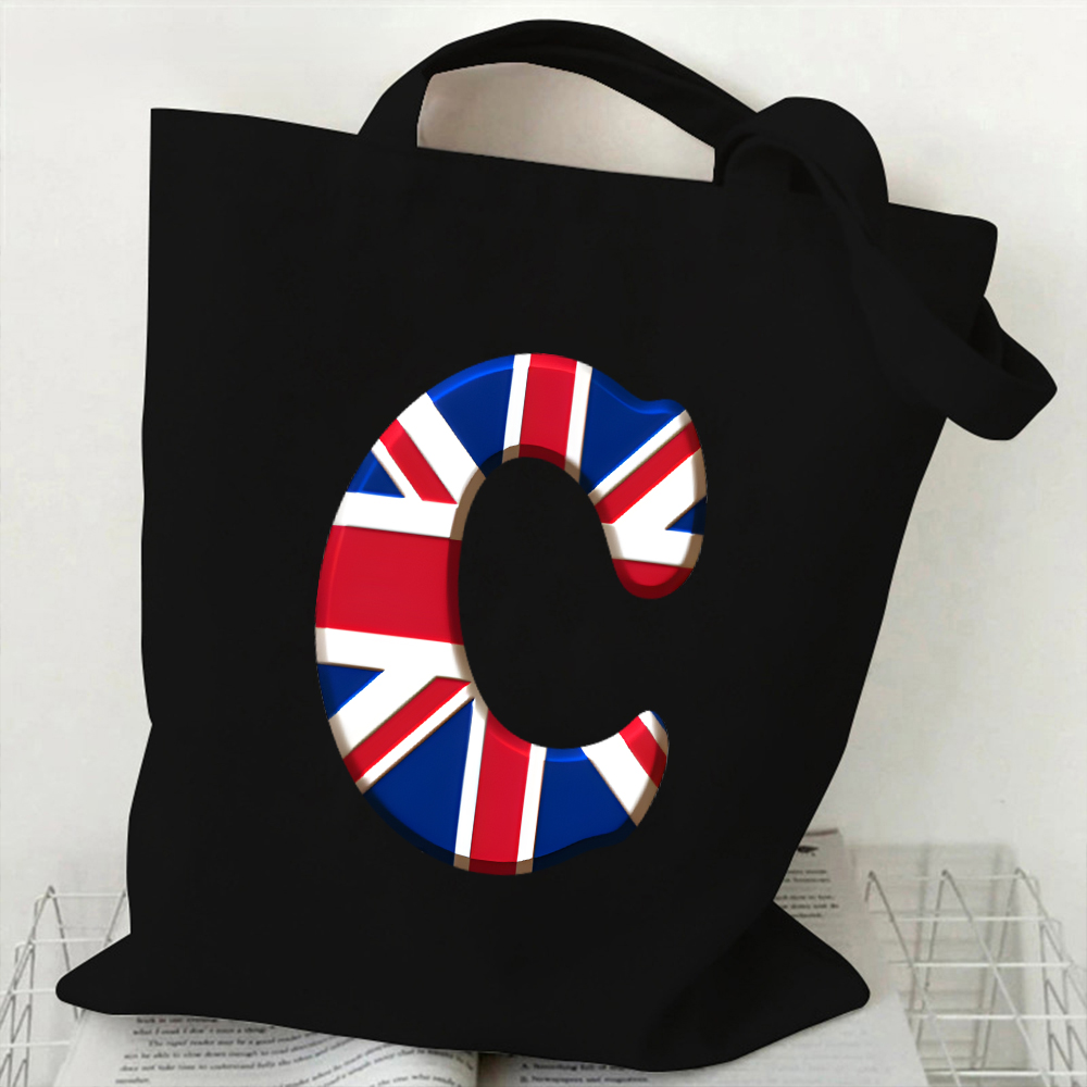 A-Z 26-letter canvas draagtas  - Women Bags In Uk recensie en prijs
