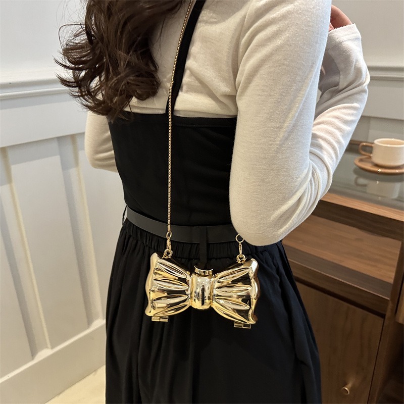 Luxe mode metalen mini-handtas - Women'S Bags Cross Body recensie en prijs